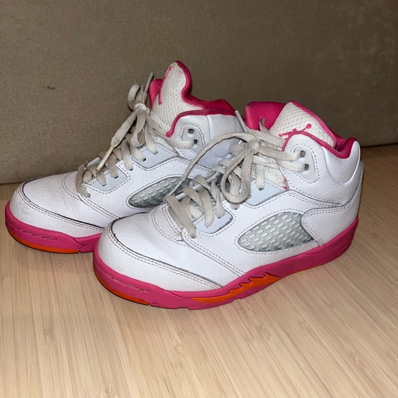 Jordans “pinksicle” kids size 13c. Pink Jordan sneakers - Picture 2 of 6